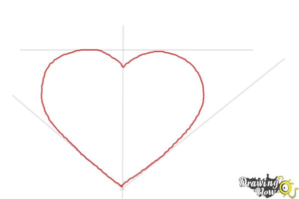 How to Draw a Heart Step by Step - DrawingNow