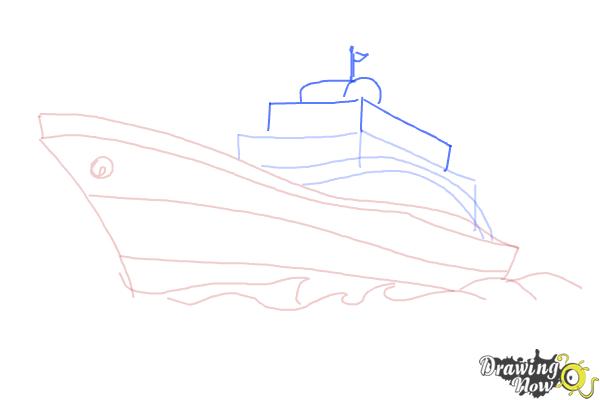 How To Draw A Yacht, Step by Step, Drawing Guide, by Dawn - DragoArt