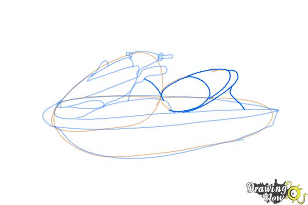 How to Draw a Jet Ski - DrawingNow