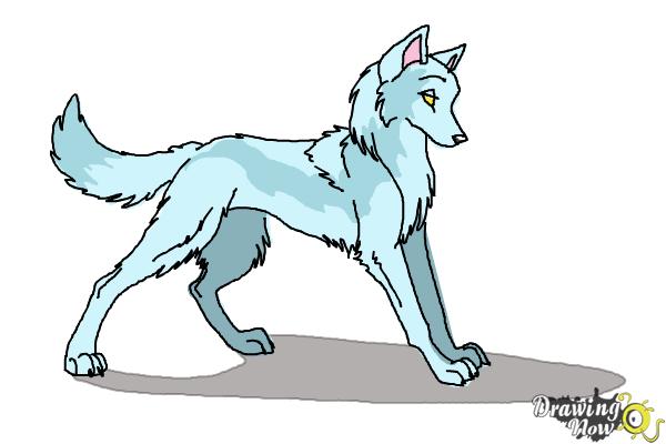 Really cool Anime wolf drawing by DerpTheWolf101 on DeviantArt