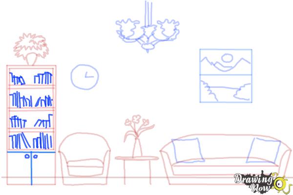 How to Draw a Room - DrawingNow