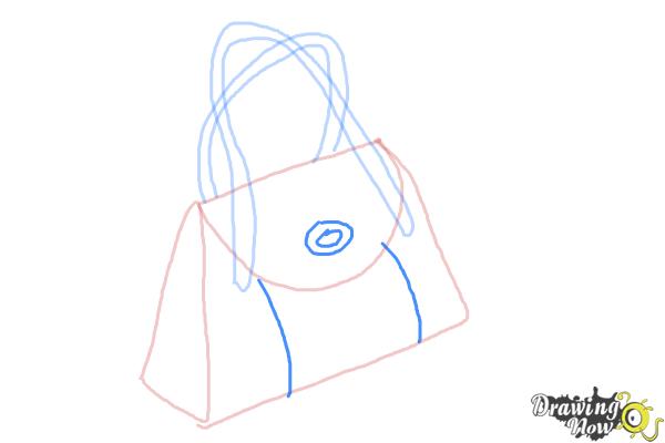 Vector simple black outline craft bag with handle on white background  28196946 Vector Art at Vecteezy