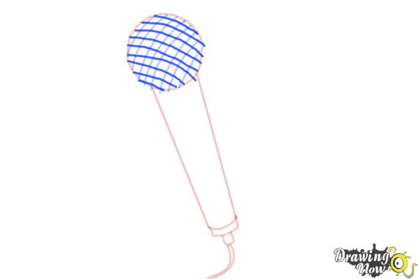 How To Draw A Microphone Drawingnow