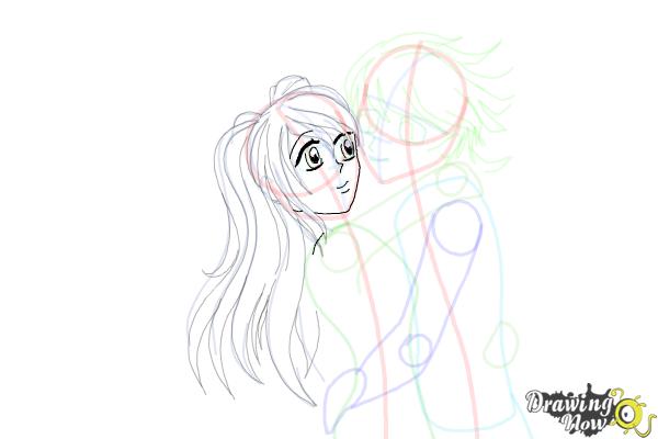 easy to draw anime couples