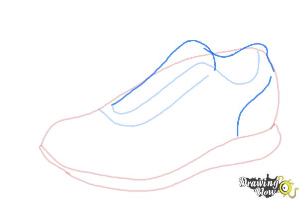 How to Draw Running Shoes DrawingNow