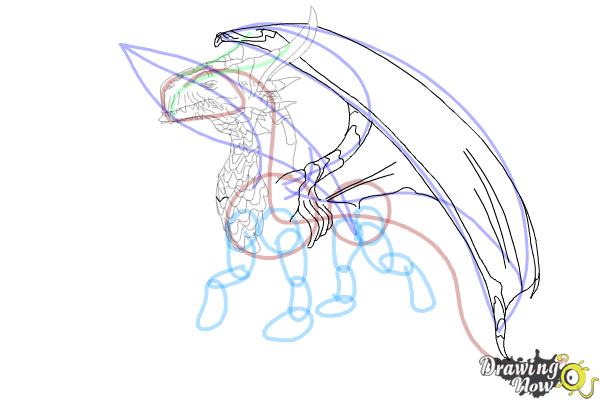 How to Draw a Dragon Body - DrawingNow