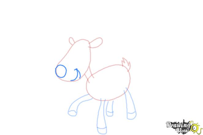 How to Draw a Reindeer For Kids - DrawingNow