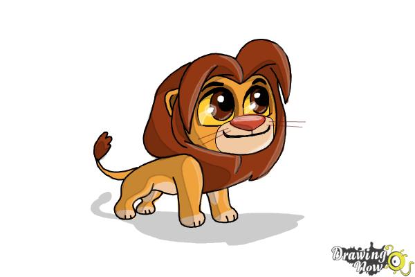 how to draw simba lion king step 9  Disney drawings sketches Drawings  Disney drawings