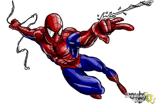 How to Draw SpiderMan  Easy Drawing Art How to draw SpiderMan