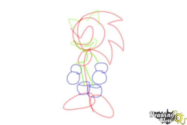 How To Draw Sonic Exe Drawingnow