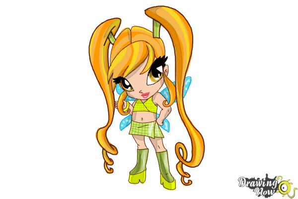 Learn How to Draw Icy from Winx Club (Winx Club) Step by Step : Drawing  Tutorials