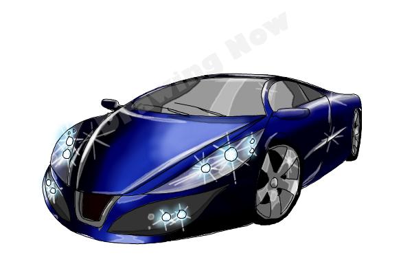 cool drawings of cars