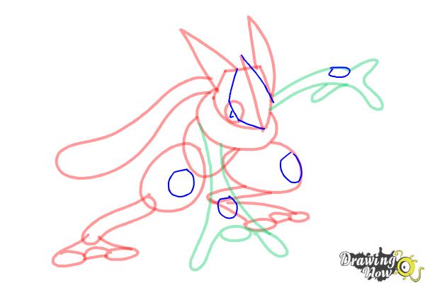 How to Draw Ash Greninja | Pokemon - YouTube