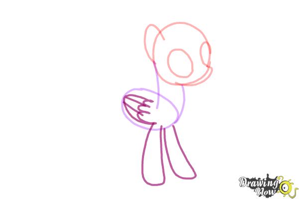 How to Draw My Little Pony Rainbow Dash Step By Step Easy 