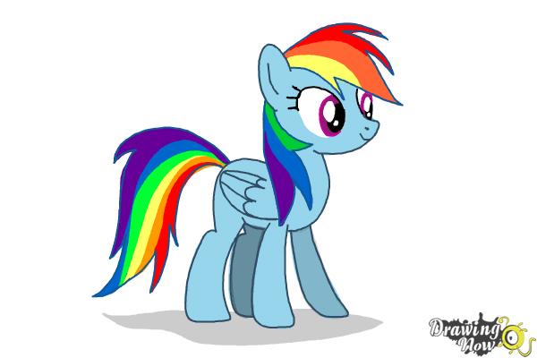 how to draw rainbow dash equestria girl step by step