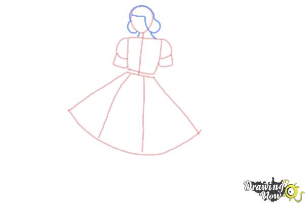 How to draw a girl with her beautiful dress | Beautiful dresses, Beautiful girl  drawing, Fashion illustration