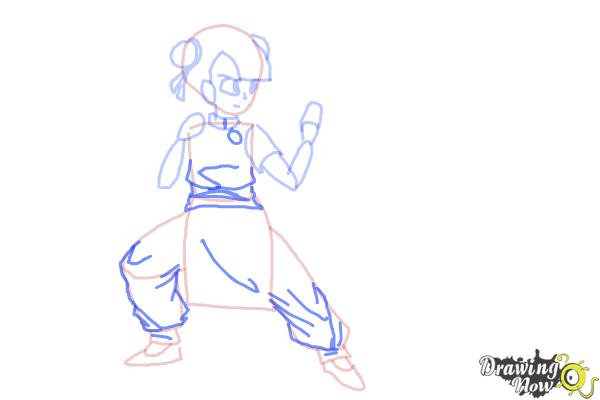 I tried drawing an action pose, does it look natural? Need another  perspective. : r/drawing