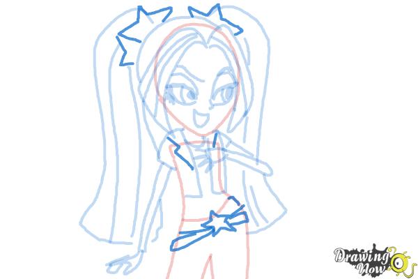 How to Draw Aria Blaze from My Little Pony Equestria Girls: Rainbow