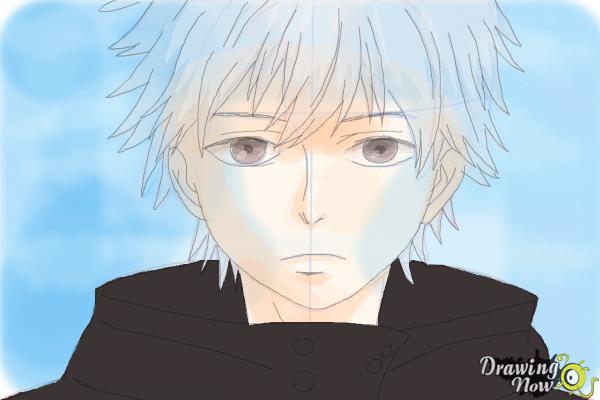 How To Draw Ken Kaneki From Tokyo Ghoul Drawingnow