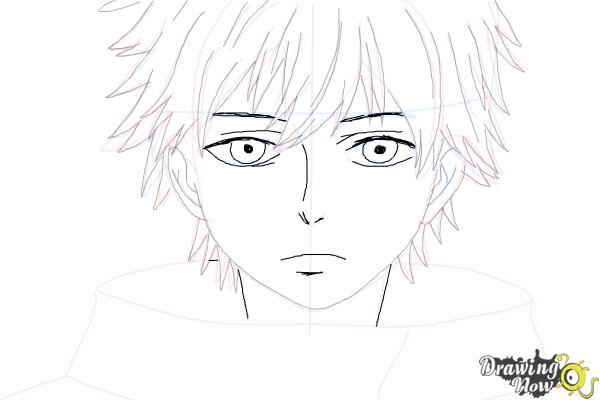 How To Draw Ken Kaneki From Tokyo Ghoul Drawingnow