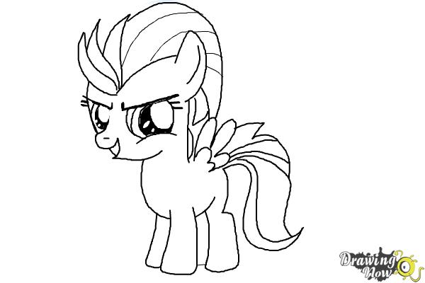 mlp lightning dust coloring pages