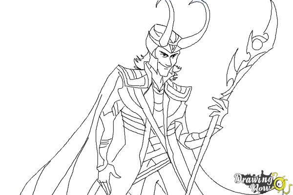 Loki Pencil Sketch by Me : r/marvelstudios