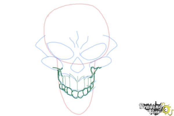 How to Draw a Cartoon Skull  Really Easy Drawing Tutorial
