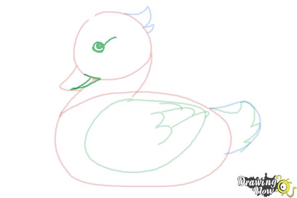 How To Draw A Simple Duck Drawingnow