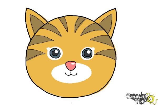 How to draw a cat face easy step by step | Easy Drawings - YouTube