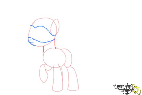 How to Draw Fluttershy, Saddle Rager from Power Ponies - DrawingNow