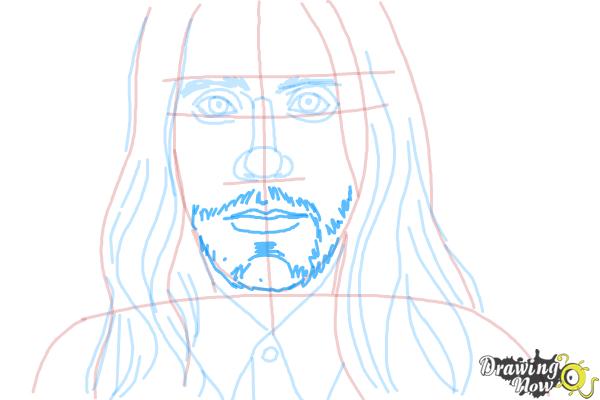 How to Draw Jared Leto - DrawingNow