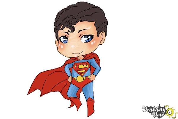 How to draw Superman || How to draw Superman chibi || how to draw cartoon  Superman || Superman - YouTube