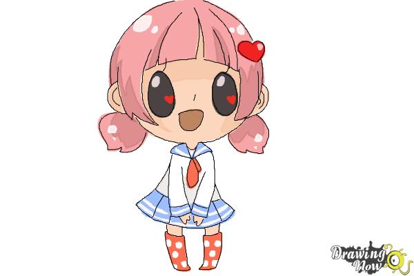 How to Draw a Chibi Girl - DrawingNow - 600 x 400 jpeg 23kB
