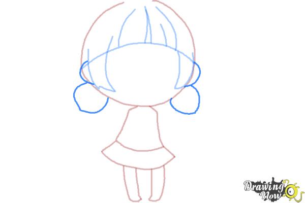 How to Draw a Chibi Girl - Step 6