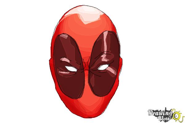 Deadpool vector drawing