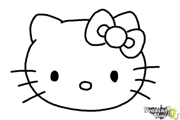 How To Draw Hello Kitty Step By Step