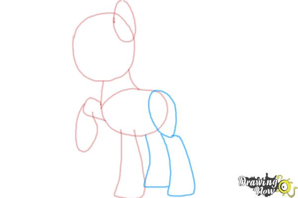 How to Draw My Little Pony Step by Step - Step 4