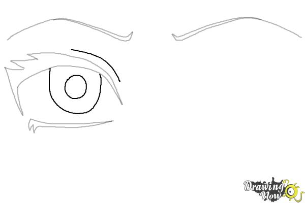 How to Draw Anime Boy Eyes  Easy Drawing Tutorial For Kids