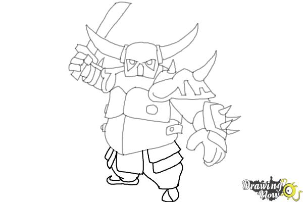 Clash of Clans Drawing  New Characters  Clash of Clans Coloring Pages   Video Games Pictures  Outline Vector  Printable Photos  Free Download   Cool ASCII Text Art 4 U