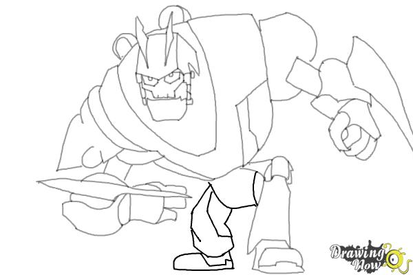 How to Draw Victor Von Ion from the Movie Ratchet and Clank - DrawingNow