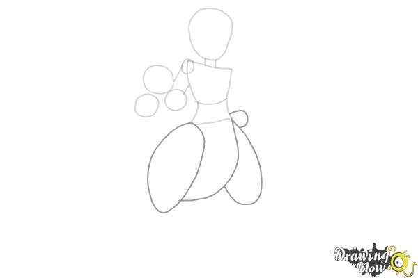 How to Draw Mewtwo from Pokemon - Step 4