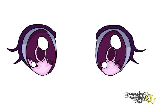 how to draw chibi eyes