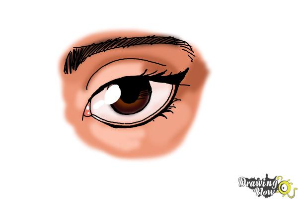 How to Draw an Eyeliner - DrawingNow