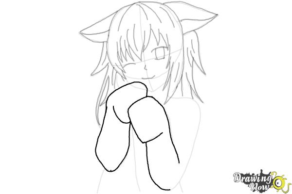 Negative Drawing Anime  Cute Drawing Anime Boy HD Png Download   Transparent Png Image  PNGitem