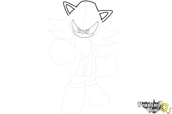 How to Draw Shadow the Hedgehog - Really Easy Drawing Tutorial