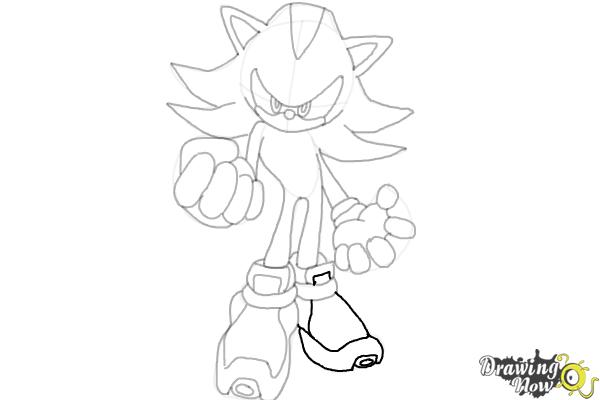 Dark Sonic  Sonic, Sonic and shadow, Sonic art