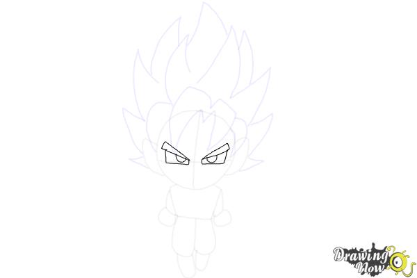 Tutorial: How To Draw Goku Super Saiyan 4! - Step By Step 
