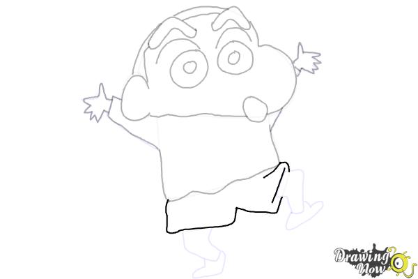Crayonbook - Let's draw Shinchan 🤓✌️!! #fun #drawing #cartoon | Facebook