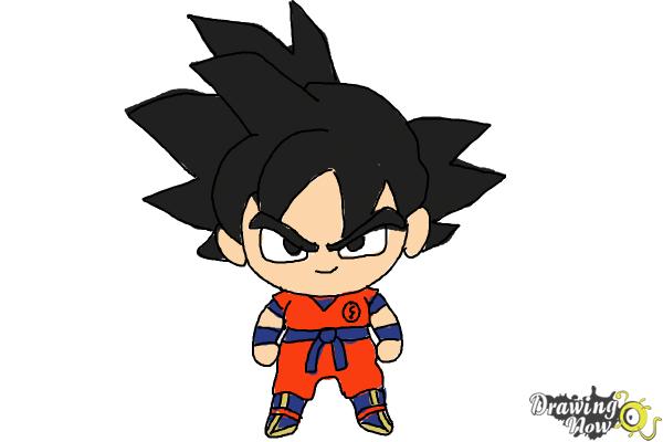 art nouveau drawing of Son goku *from dragon ball z) | Stable Diffusion