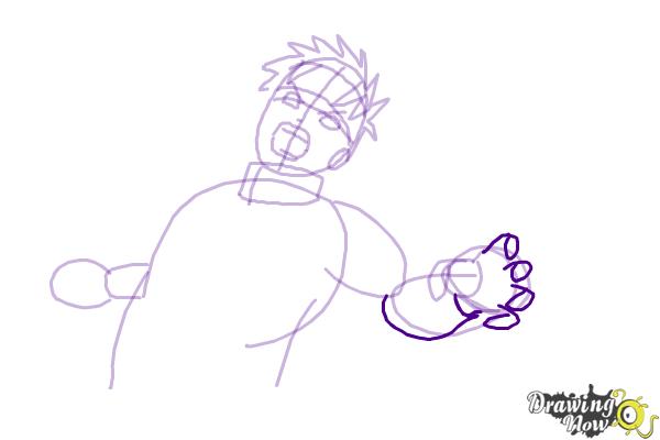 How to Draw Naruto Uzumaki from Naruto - DrawingNow